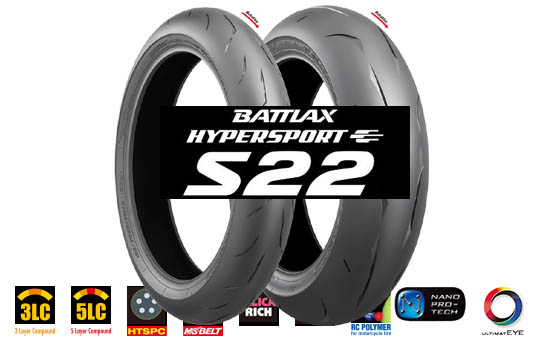 Moto pneumatky Bridgestone s22